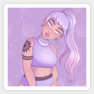 Lilac Sticker